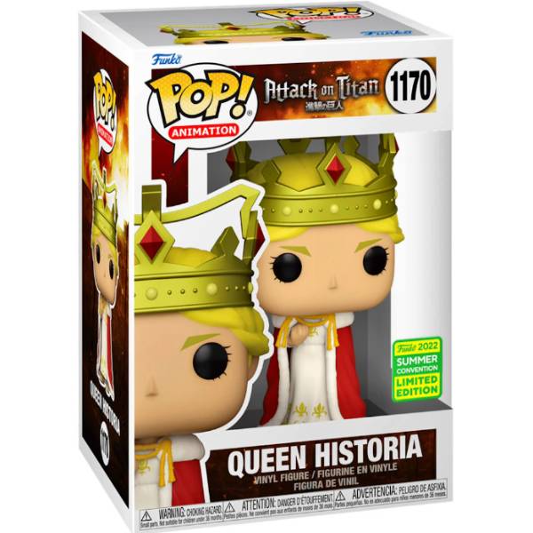 FUNKO Pop! Attack On Titan Queen Historia (Limited Edition) Φιγούρα | Funko| Image 2