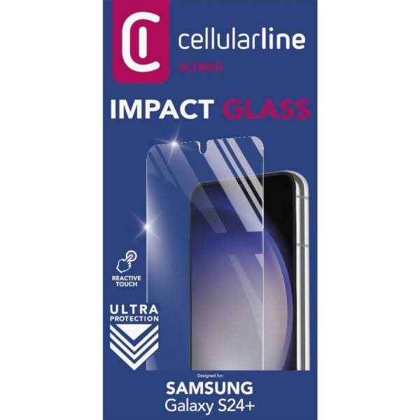 CELLULARLINE Προστατευτικό Γυαλί Οθόνης Για Samsung Galaxy S24+ Smartphone | Cellular-line| Image 2