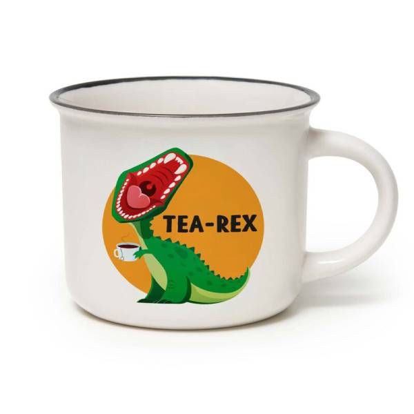 LEGAMI CUP0021 Cup-puccino Τea Rex New Bone, Mug