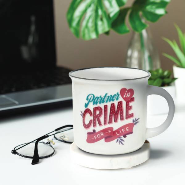 LEGAMI CUP0052 Cup-puccino Partner in Crime New Bone, Mug | Legami| Image 2