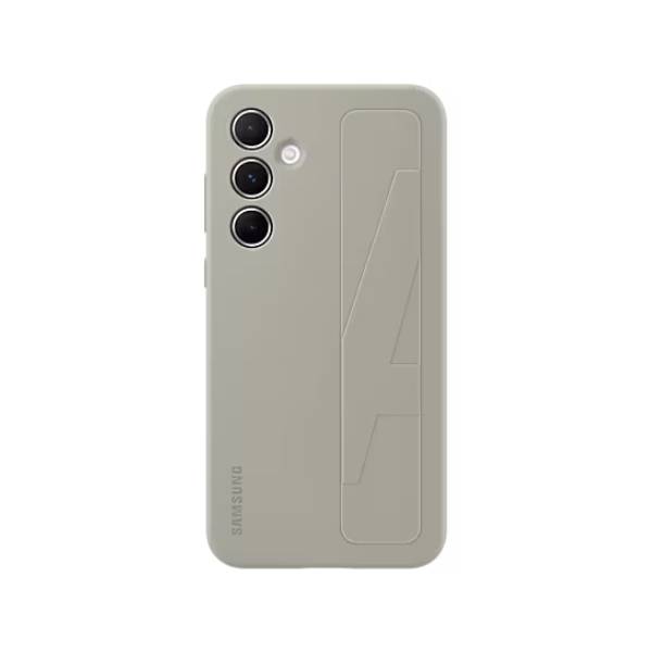 SAMSUNG Standing Grip Case for Samsung Galaxy A55 5G Smartphone, Gray