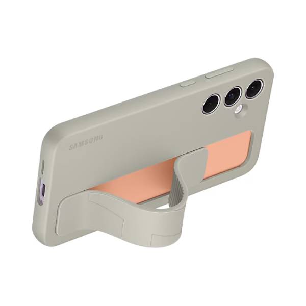 SAMSUNG Standing Grip Case for Samsung Galaxy A55 5G Smartphone, Gray | Samsung| Image 4