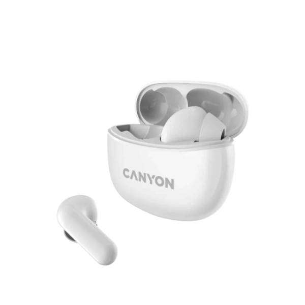 CANYON TWS-5 True Wireless Ακουστικά, Άσπρο