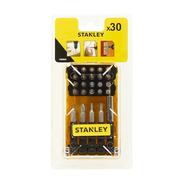 STANLEY STA60525-XJ Κασετίνα με μύτες βιδώματος 30τμχ