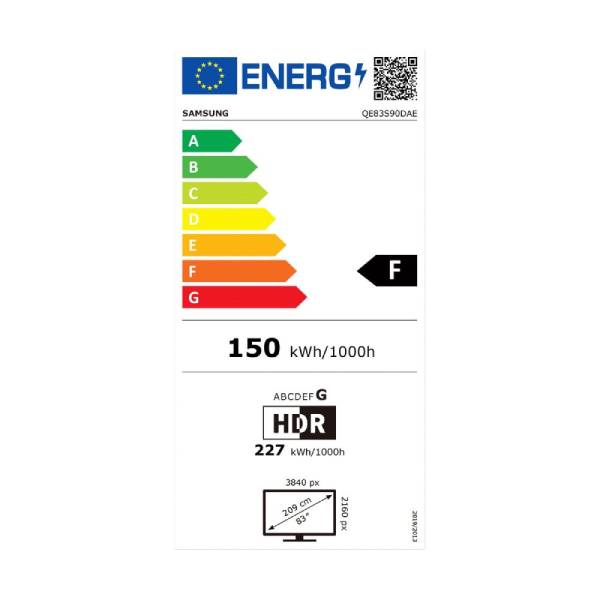 SAMSUNG QE83S90DAEXXH QD OLED 4K Smart Τηλεόραση, 83'' | Samsung| Image 4