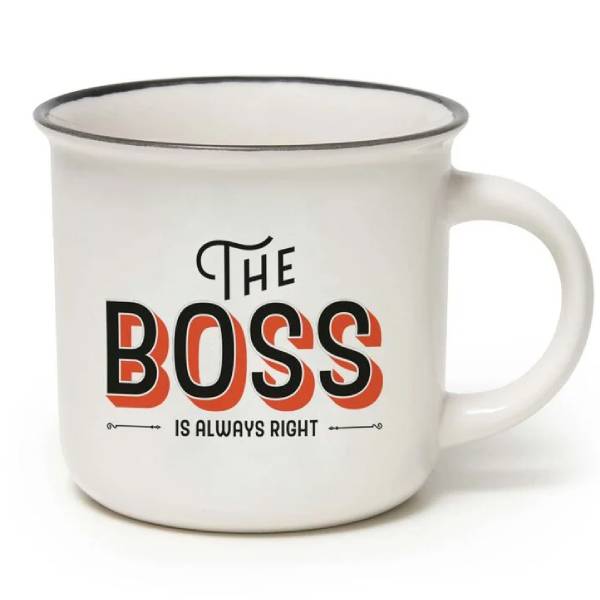 LEGAMI CUP0023 Cup-puccino The Boss New Bone, Mug