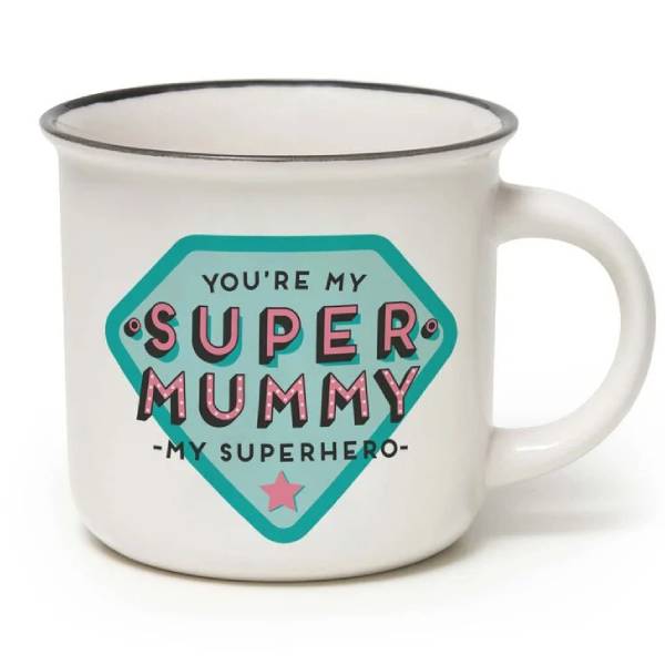 LEGAMI CUP0035 Cup-puccino Super Mummy New Bone, Mug