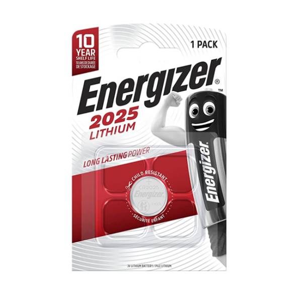 ENERGIZER CR2025 Lithium Battery - Button