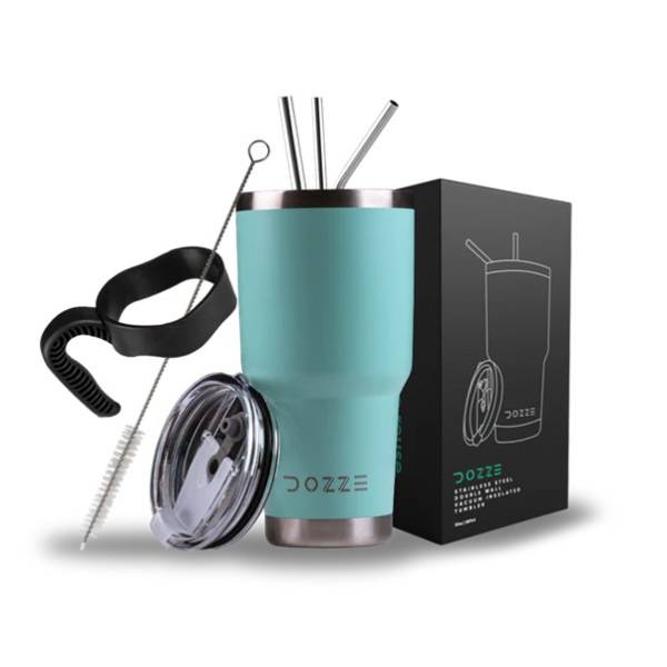 DOZZE Roamer Tumbler Bundle Ταξιδιωτικός Θέρμος, Πράσινο