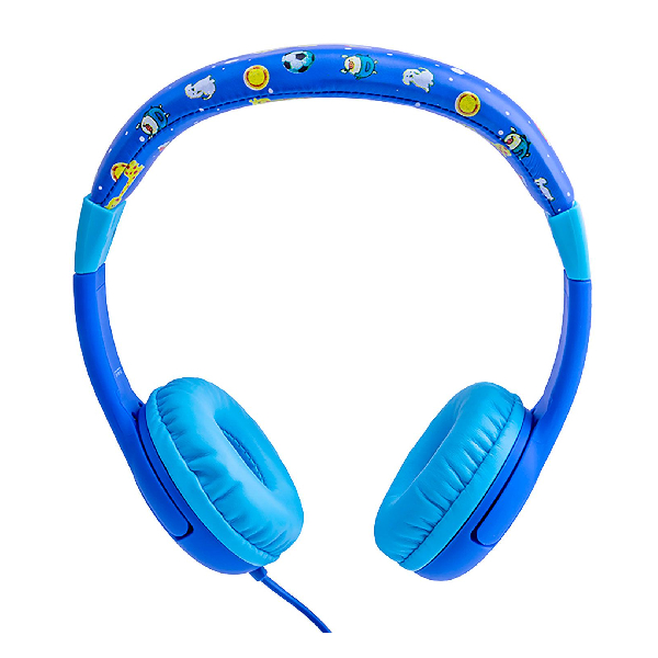 KIDDOBOO KBHP03 On-Ear Headphones for Kids, Blue 