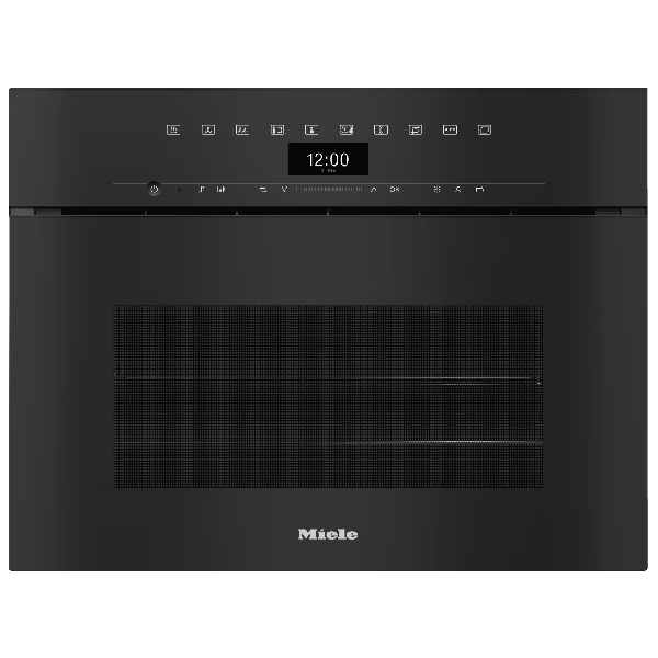 MIELE DGC7440HCX Pro Steam Oven, Obsidian Black 