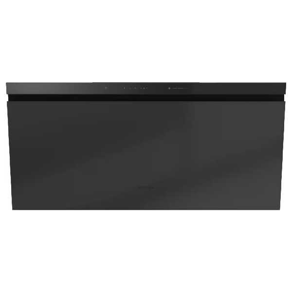 MIELE DAH4980 Wall Mounted Chimney Hood, Obsidian Black Matt