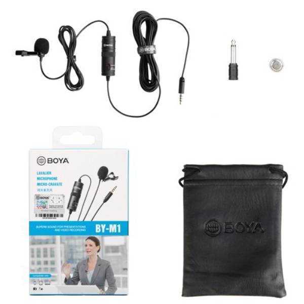 BOYA BY-M1 Wired Microphone Universal, Black | Boya| Image 3