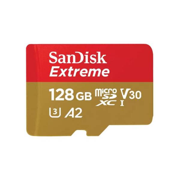 SANDISK Extreme MicroSDXC UHS-I Κάρτα Μνήμης Με Ανάπτορα, 128 GB