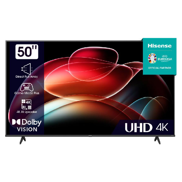 HISENSE 50A6K LED 4K UHD Smart Τηλεόραση, 50"