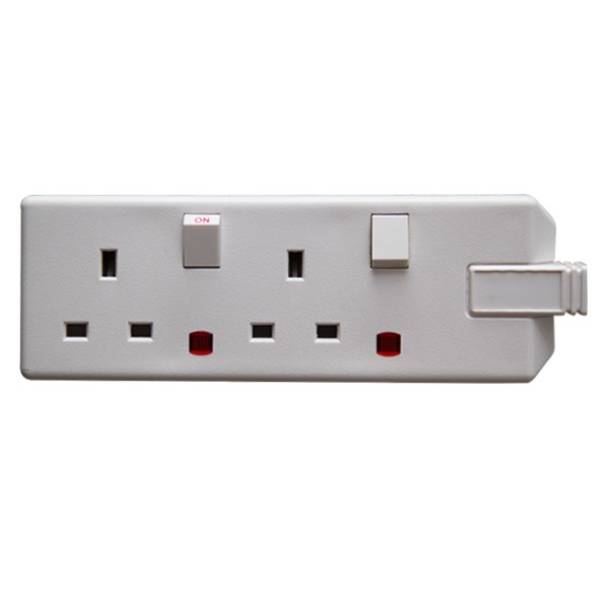 SINOE Power Strip 2 Sockets, 3 Meters