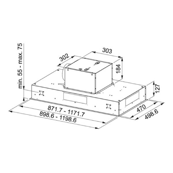 FRANKE FCBI 926 XS Απορροφητήρας Νησίδα, Inox | Franke| Image 4