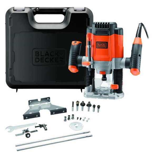 BLACK & DECKER KW1200EKA-QS Κάθετο Ρούτερ 1200W | Black-decker| Image 2