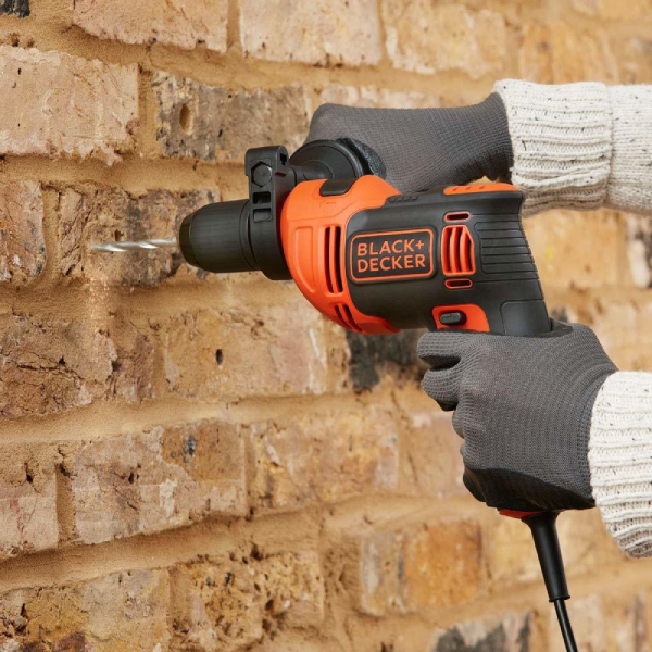 BLACK & DECKER BEH550-QS Electric Impact Drill 550W | Black-decker| Image 4