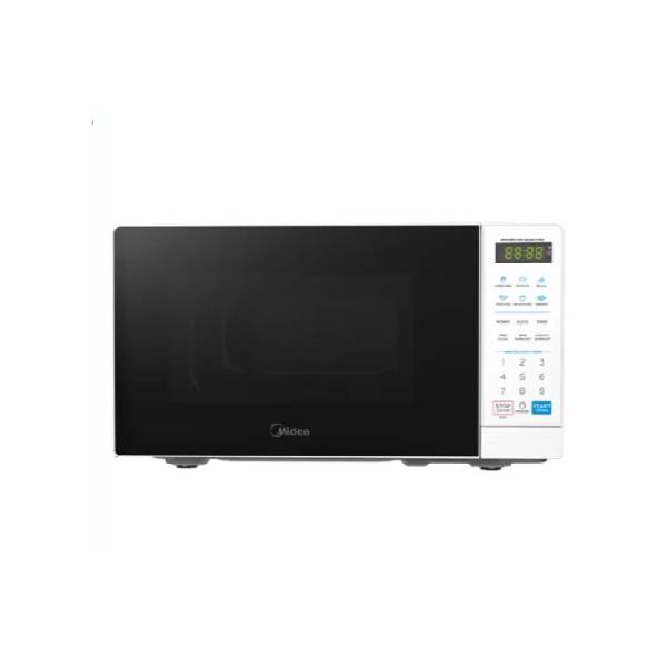 MIDEA MMOP01MZ-WH Microwave Oven, White