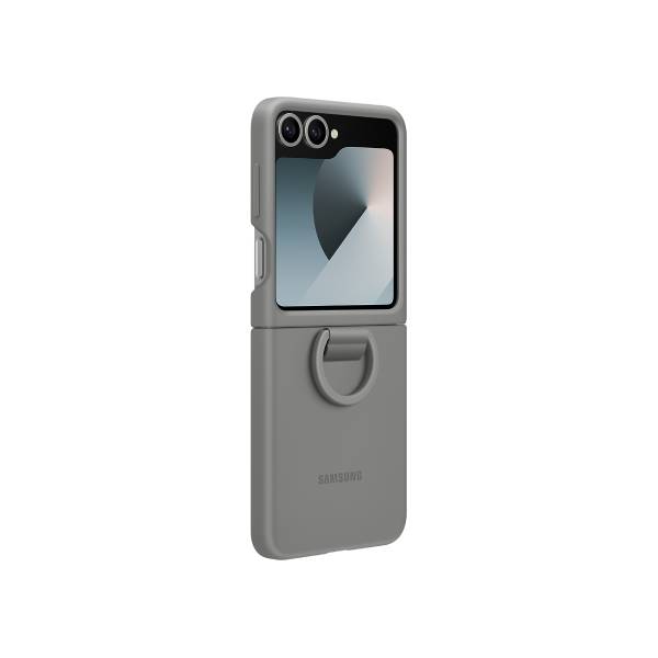 SAMSUNG Silicone Case with Ring for Galaxy Z Flip6, Gray | Samsung| Image 3