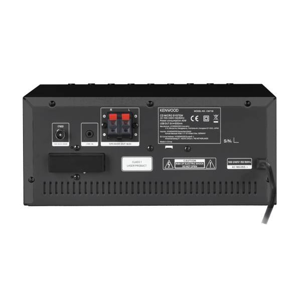 KENWOOD M-9000S-B Smart Hi-Fi Micro System, Black | Kenwood| Image 4