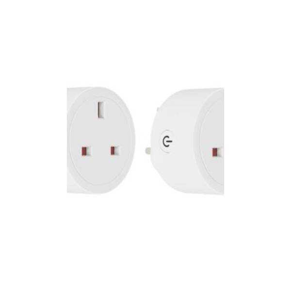 WOOX R6147 13A, Smart Plug UK, 2 Pieces