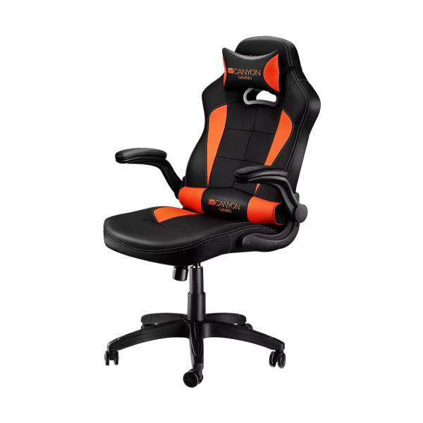 CANYON CND-SGCH2 Gaming Chair, Black/Orange | Canyon| Image 2