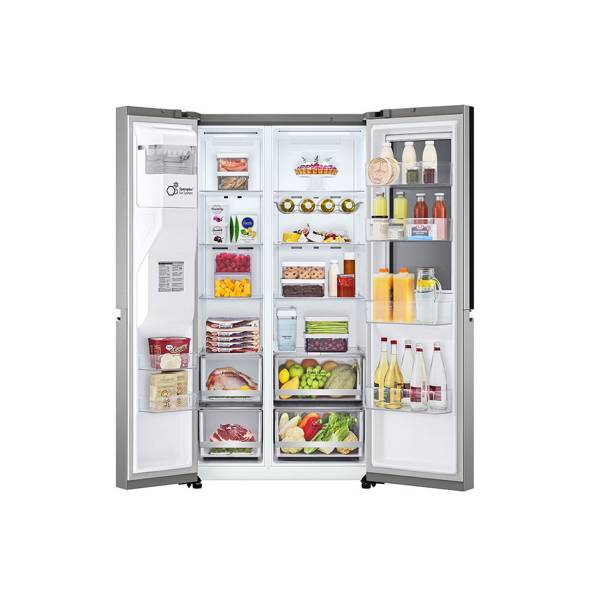 LG GSXV81PZLE Refrigerator Side by Side With Water Tank, Silver | Lg| Image 3