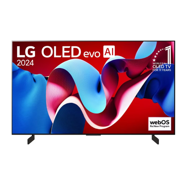 LG OLED42C45LA OLED Evo AI C4 4K Smart Τηλεόραση, 42" | Lg