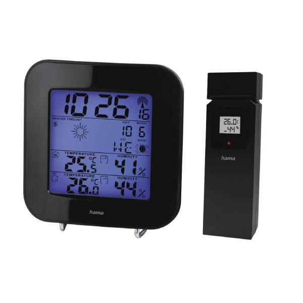 HAMA 00186310 EWS-200 Weather Station, Black | Hama| Image 3