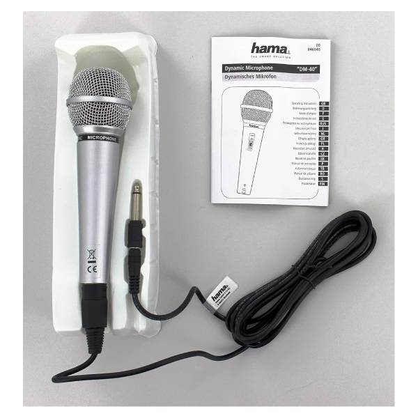 HAMA 00046040 DM 40 Wired Microphone  | Hama| Image 3