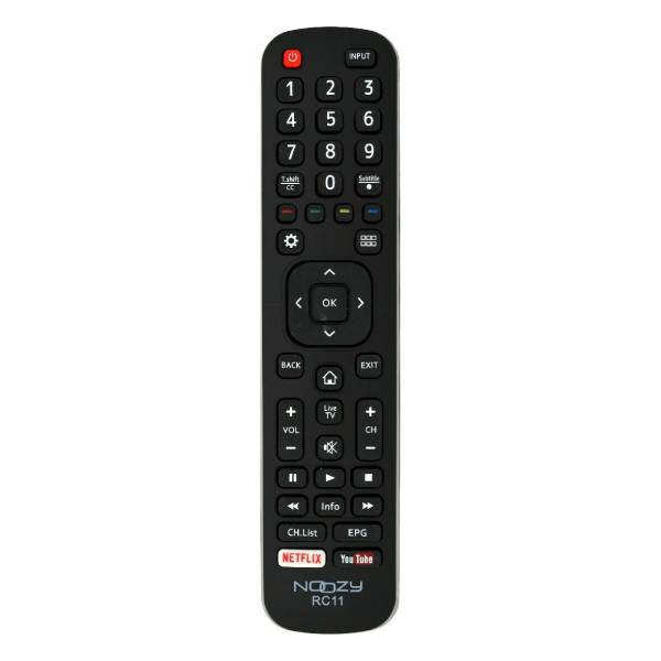 NOOZY RC11 Remote Control for Hisense TVs 