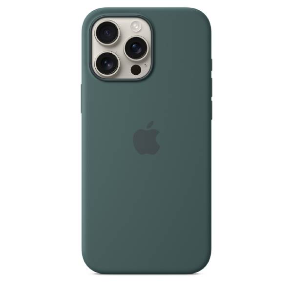 APPLE Θήκη Σιλικόνης Με MagSafe Για iPhone 16 Pro Max Smartphone, Lake Πράσινο | Apple| Image 2