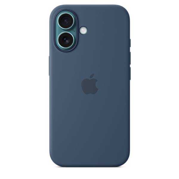 APPLE Θήκη Σιλικόνης Με MagSafe Για iPhone 16 Smartphone, Denim Μπλε | Apple| Image 2