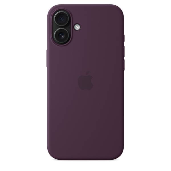 APPLE Θήκη Σιλικόνης Με MagSafe Για iPhone 16 Plus Smartphone, Plum Μωβ | Apple| Image 5