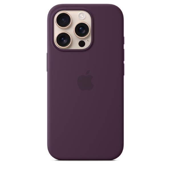 APPLE Θήκη Σιλικόνης Με MagSafe Για iPhone 16 Pro Smartphone, Plum Μωβ | Apple