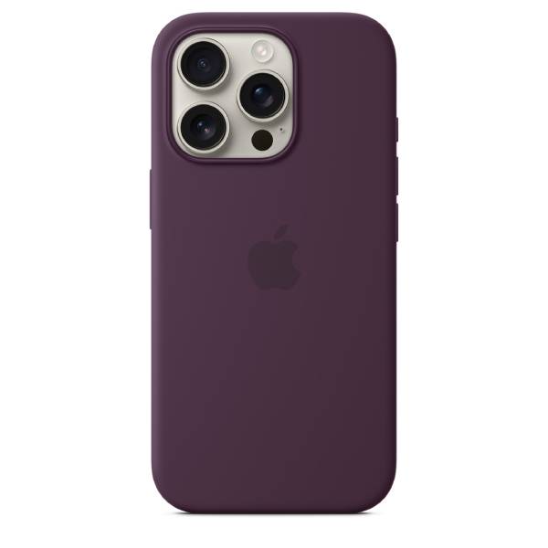 APPLE Θήκη Σιλικόνης Με MagSafe Για iPhone 16 Pro Smartphone, Plum Μωβ | Apple| Image 2