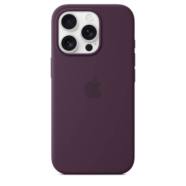 APPLE Θήκη Σιλικόνης Με MagSafe Για iPhone 16 Pro Smartphone, Plum Μωβ | Apple| Image 3