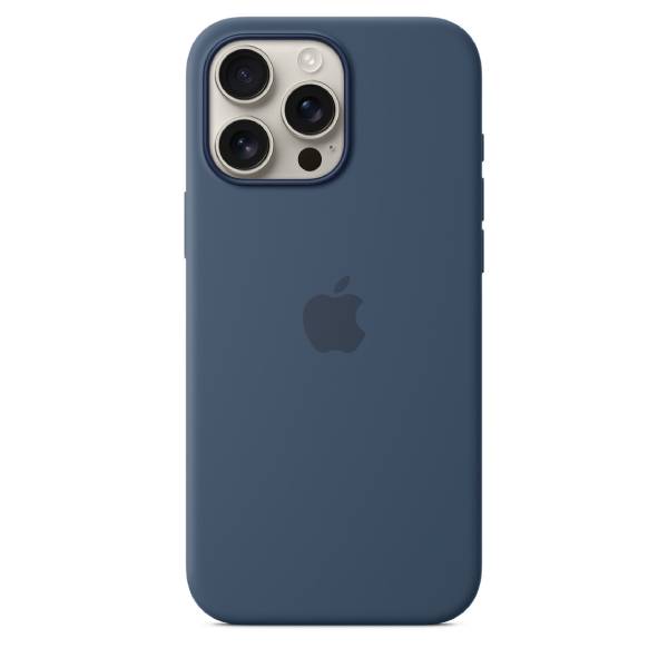 APPLE Θήκη Σιλικόνης Με MagSafe Για iPhone 16 Pro Max Smartphone, Denim Μπλε | Apple| Image 2