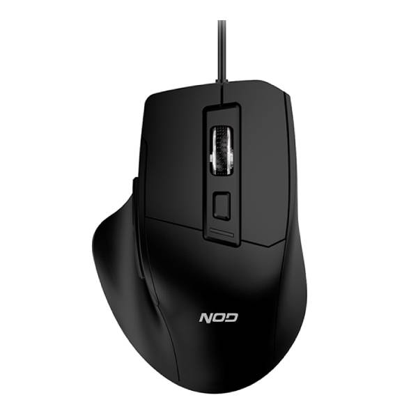 NOD SAGA Wired Mouse, Black