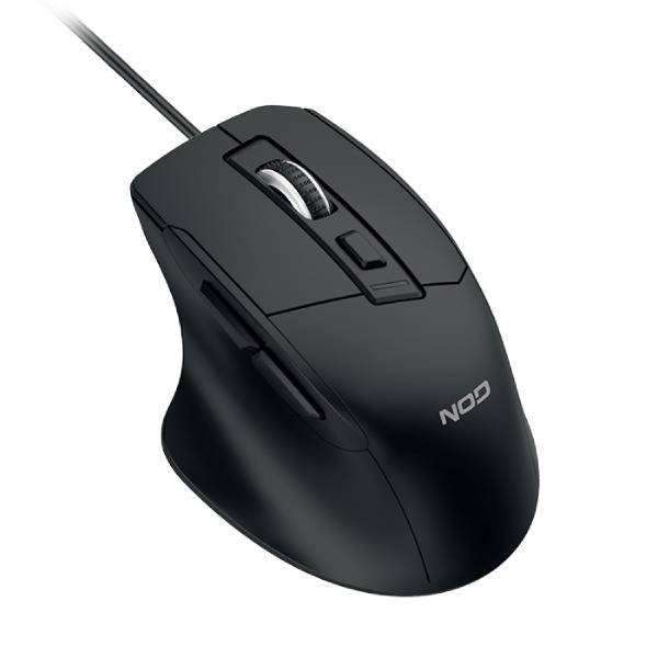 NOD SAGA Wired Mouse, Black | Nod| Image 2