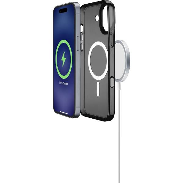 CELLULARLINE Γυαλιστερή Θήκη Mag Για iPhone 16 Smartphone, Μαύρο | Cellular-line| Image 3