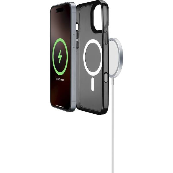 CELLULARLINE Γυαλιστερή Θήκη Mag Για iPhone 16 Pro Smartphone, Μαύρο | Cellular-line| Image 3