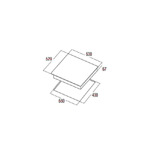 ZAFIR VMTZ 64 Ceramic Hob | Zafir| Image 2