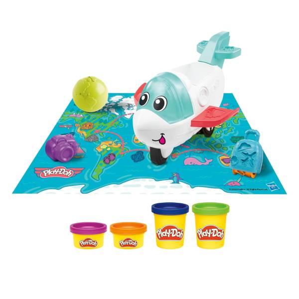 HASBRO Airplane Explorer Play-doh - Toy, 4 Jars | Hasbro| Image 2