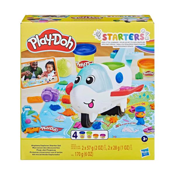 HASBRO Airplane Explorer Play-doh - Toy, 4 Jars | Hasbro| Image 4