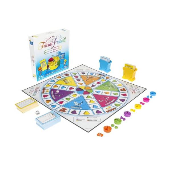 HASBRO Trivial Pursuit Οικογενειακή Έκδοση Επιτραπέζιο παιχνίδι (Αγγλική Γλώσσα) | Hasbro| Image 2