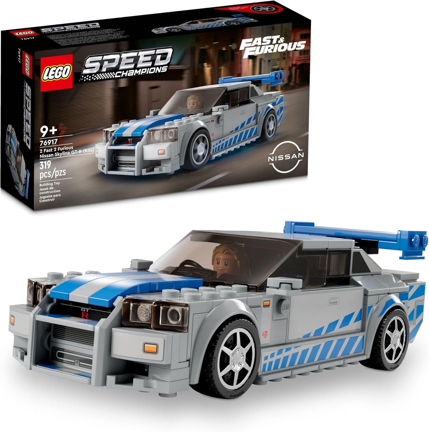 LEGO® Speed Champions: 2 Fast 2 Furious Nissan Skyline GT-R | Lego