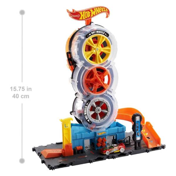 MATTEL Hot Wheels, Πίστα Super Twist Tire Shop | Mattel| Image 2